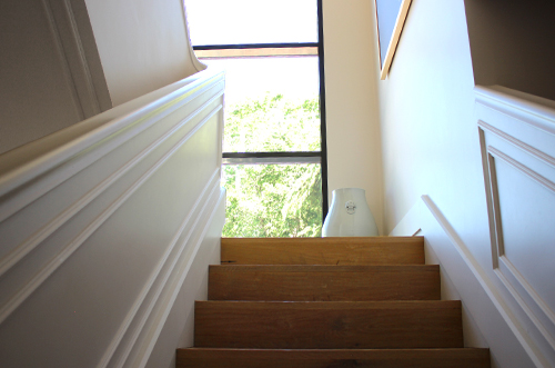 Interiorismo en madera. Escalera y detalles en madera