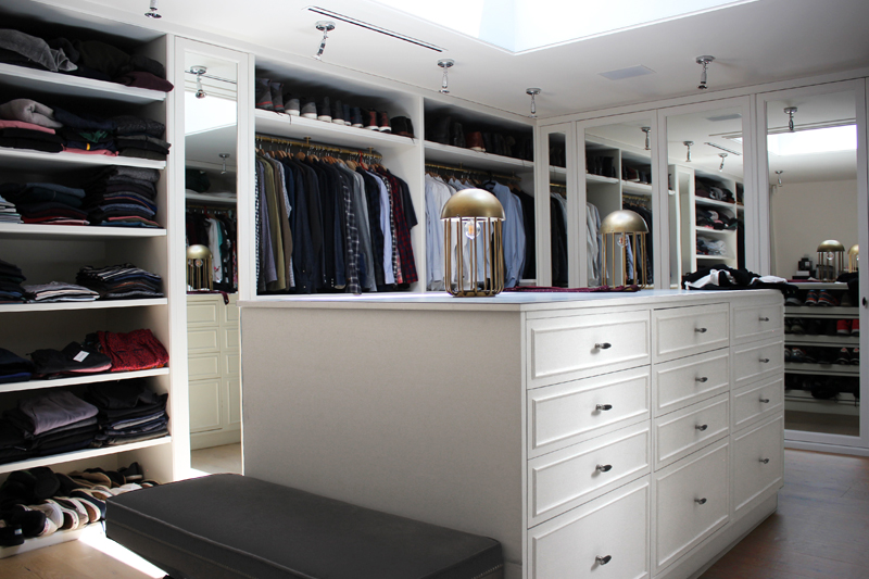 Vestidor en madera
