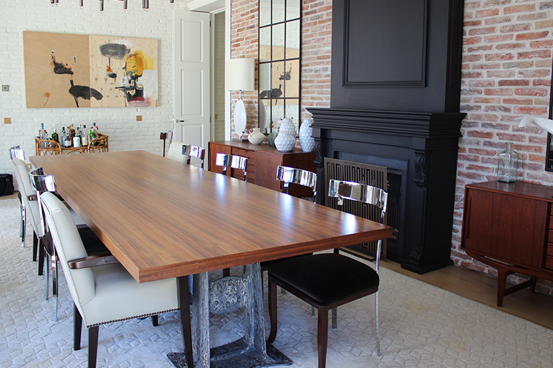 Mesa a medida de madera